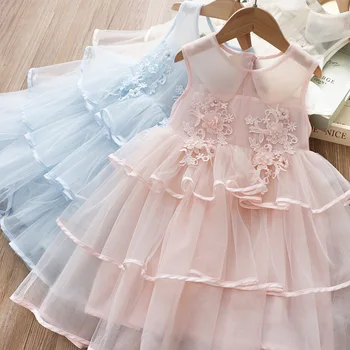 5275 Princess Embroidery Sleeveless Baby Girl Dress 2020 Summer Party Wedding Kid Dresses For Girl Wholesale Baby Girl Clothes
5275 Princess Embroidery Sleeveless Baby Girl Dress 2020 Summer Party Wedding Kid Dresses For Girl Wholesale Baby Girl Clothes