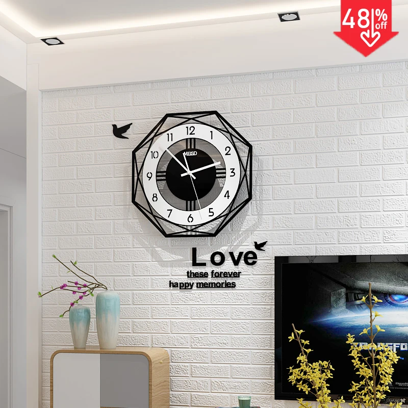 Creative Large 3D Wall Clock With Wall Stickers Silent Modern Design Black Quartz Hanging Watch Home Decor Living Room Horloge
Creative Large 3D Wall Clock With Wall Stickers Silent Modern Design Black Quartz Hanging Watch Home Decor Living Room Horloge