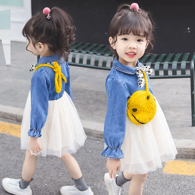 Girls Dress Autumn Clothing 2019 New Style Western Style Children Cowboy Princess Skirt 3 Little Girl Mesh Dress 1 Children Shir 
Girls Dress Autumn Clothing 2019 New Style Western Style Children Cowboy Princess Skirt 3 Little Girl Mesh Dress 1 Children Shir