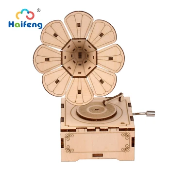Wooden Puzzle Phonograph Children's Science Simulation 3D Model JigsawAdult DIY Assembled Toys Education Creative Games Gift
Wooden Puzzle Phonograph Children's Science Simulation 3D Model JigsawAdult DIY Assembled Toys Education Creative Games Gift