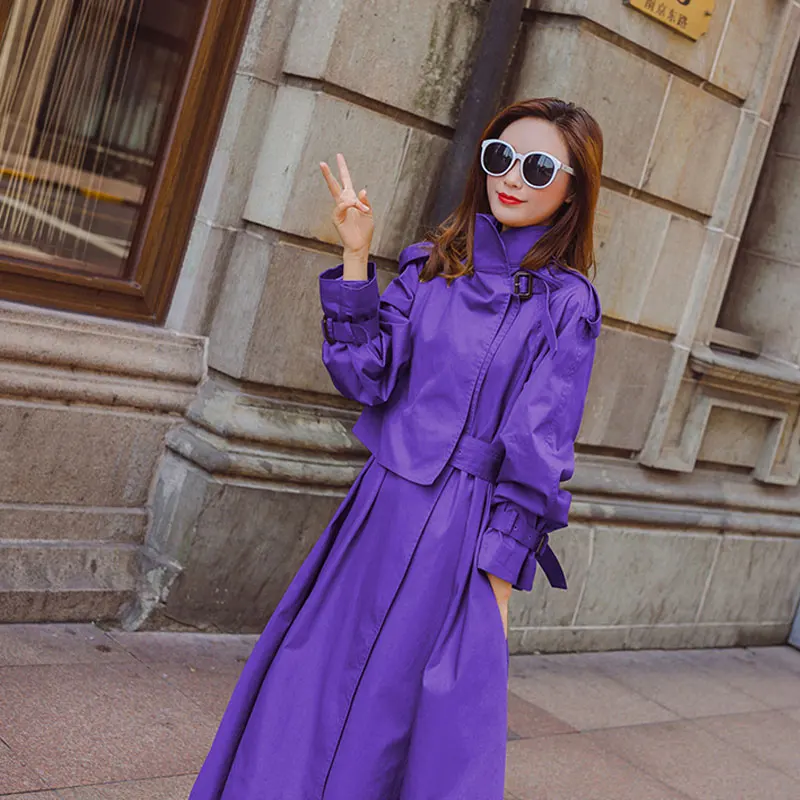 New Fashion 2020 Fall Autumn Women Solid Casual Simple Classic Maxi Trench Long Coat Chic Female Windbreaker
New Fashion 2020 Fall Autumn Women Solid Casual Simple Classic Maxi Trench Long Coat Chic Female Windbreaker