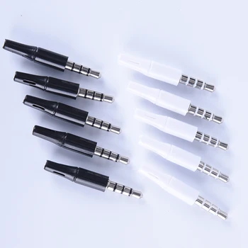 10pcs 3.5mm Stereo Headset Plug Jack Outlet 2.5mm 4 Pole 3.5 Audio Plug Jack Adaptor Connector For Iphone White And Black
10pcs 3.5mm Stereo Headset Plug Jack Outlet 2.5mm 4 Pole 3.5 Audio Plug Jack Adaptor Connector For Iphone White And Black