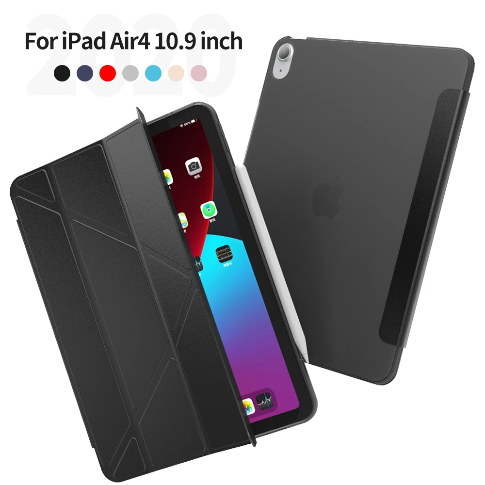 Case For iPad Air 4 3 10.2 2019 2020 Smart Cover For iPad Pro 10.5 9.7 2017 2018 6th 7th 8th Generation Silicone Matte Back Case
Case For iPad Air 4 3 10.2 2019 2020 Smart Cover For iPad Pro 10.5 9.7 2017 2018 6th 7th 8th Generation Silicone Matte Back Case