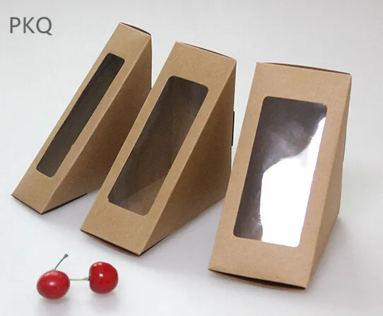 15pcs Sandwich Box with window Kraft Paper Gift Box Paper Sandwich Packaging Boxes Baking Biscuits Packing Box 12x12x4cm
15pcs Sandwich Box with window Kraft Paper Gift Box Paper Sandwich Packaging Boxes Baking Biscuits Packing Box 12x12x4cm