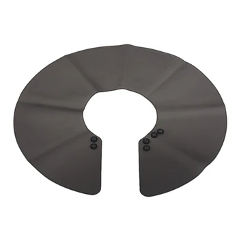 Black Salon Haircut Neck Cape Wrap Collar Shield Waterproof Silicone Hairdressing Hair Coloring Cutting Neck Shield Hair Accesso
Black Salon Haircut Neck Cape Wrap Collar Shield Waterproof Silicone Hairdressing Hair Coloring Cutting Neck Shield Hair Accesso