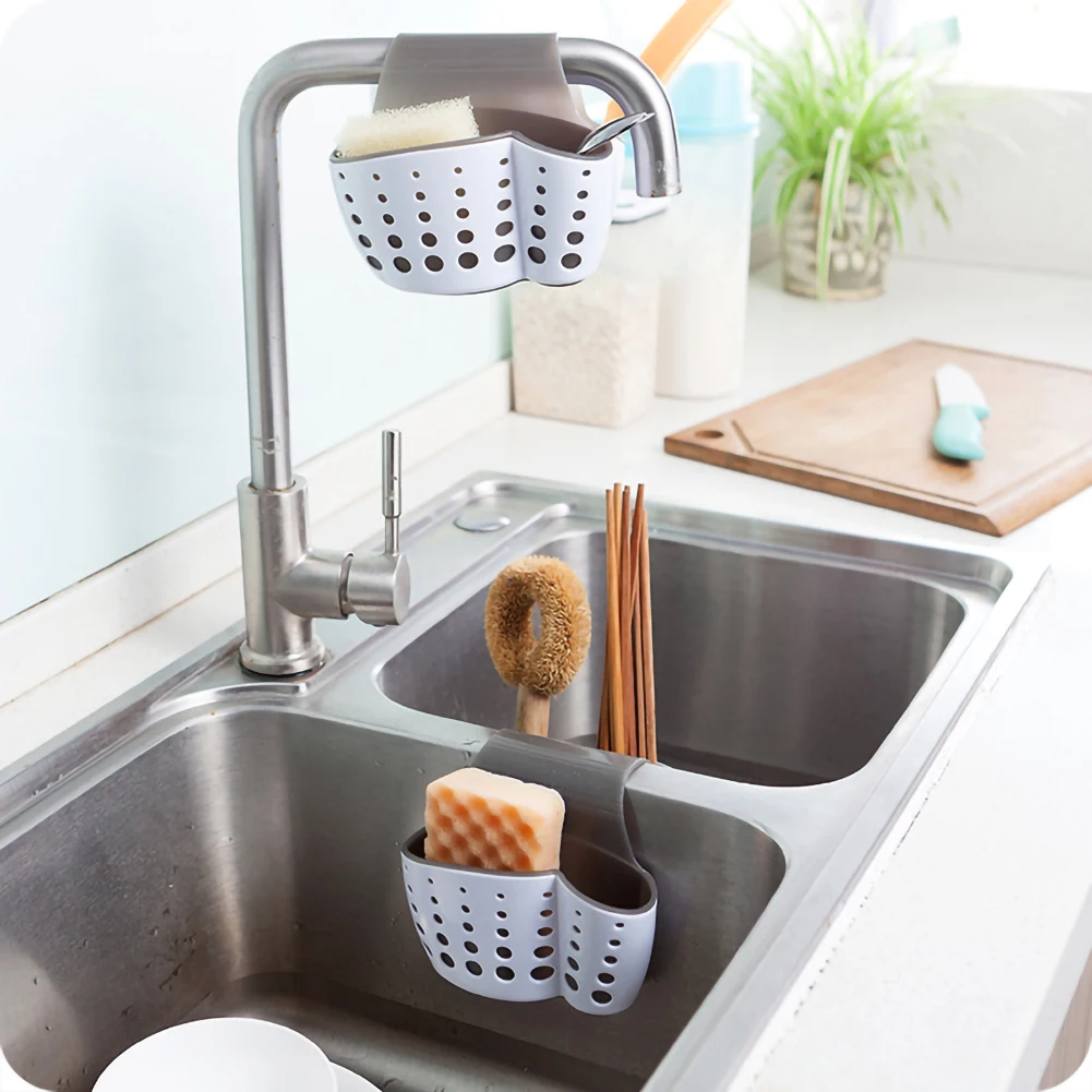 Kitchen Organizer Sponge Storage Hanging Basket Drainer Kitchen Sink Adjustable Snap Sink Rack Hanging Kitchen Holder Bathroom
Kitchen Organizer Sponge Storage Hanging Basket Drainer Kitchen Sink Adjustable Snap Sink Rack Hanging Kitchen Holder Bathroom