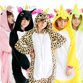 

Kigurumi Tenma Unicorn onesies Pajamas Cartoon animal costume anime Pyjamas unicorn kitty panda zebra pijamas