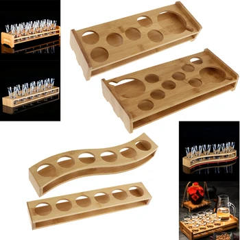 Bamboo Shot Glass Holder Rack Barware Whisky Cup Serving Tray, Perfect for Party, Bars, Pubs and Home
Bamboo Shot Glass Holder Rack Barware Whisky Cup Serving Tray, Perfect for Party, Bars, Pubs and Home