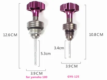 motorcycle Engine Oil Tank Dipstick Level Gauge Meter Oil Cap For Yamaha 100 GY6-125 CC Kawasaki KTM Ducati Honda 
motorcycle Engine Oil Tank Dipstick Level Gauge Meter Oil Cap For Yamaha 100 GY6-125 CC Kawasaki KTM Ducati Honda
