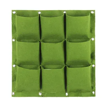 Wall-mounted Non-woven Felt Planting Bag Wall Green Black Vegetable Plant Hanging Grow Bags Garden Home Supplies
Wall-mounted Non-woven Felt Planting Bag Wall Green Black Vegetable Plant Hanging Grow Bags Garden Home Supplies