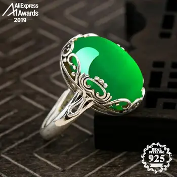 13*18mm 6.18 Sale S925 Sterling Silver Australia Emerald Rings Jade moldevite Chinatown oriental Retro Chalcedony Jade
13*18mm 6.18 Sale S925 Sterling Silver Australia Emerald Rings Jade moldevite Chinatown oriental Retro Chalcedony Jade