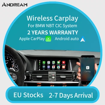 Wireless CarPlay Android Auto for BMW F20 F21 F22 F23 F30 F31 F32 F33 F34 F36 F01F56 NBT CIC system Mirrorlink Compatible IOS
Wireless CarPlay Android Auto for BMW F20 F21 F22 F23 F30 F31 F32 F33 F34 F36 F01F56 NBT CIC system Mirrorlink Compatible IOS