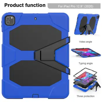 For iPad Pro 11 Case 2020 Super Shockproof Tablet Case PC + Silicone Impact Resistance Cover For iPad Pro 12 9 Case 2020
For iPad Pro 11 Case 2020 Super Shockproof Tablet Case PC + Silicone Impact Resistance Cover For iPad Pro 12 9 Case 2020
