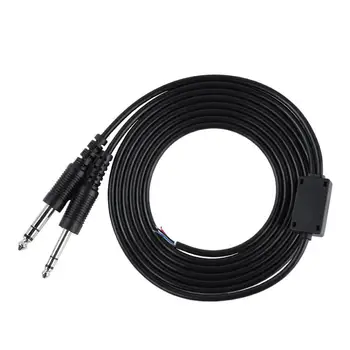 2m DIY Replacement Cable For Aviation Headphone Headset Plane 1/4 Dual GA Plug Microphone Plug Speaker Plug DIY Cable
2m DIY Replacement Cable For Aviation Headphone Headset Plane 1/4 Dual GA Plug Microphone Plug Speaker Plug DIY Cable