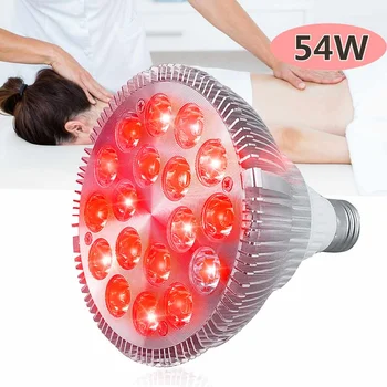 660nm 850nm Pain Relief 54W Red Near Infrared LED Light Therapy Regeneration Health Care Pain Relief Bulb Infrared Lamp
660nm 850nm Pain Relief 54W Red Near Infrared LED Light Therapy Regeneration Health Care Pain Relief Bulb Infrared Lamp