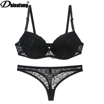 VS Brand Sexy Lace Drill Bra Set Fashion 3/4 Cup Cotton Adjusted Push Up Bra High Quality Womens Bras And Underwear 
VS Brand Sexy Lace Drill Bra Set Fashion 3/4 Cup Cotton Adjusted Push Up Bra High Quality Womens Bras And Underwear