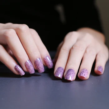 Long Square UV fake nails Amber art false nails Smudged art bright Purple Bloom color fake nails wedding nails 24pcs full set
Long Square UV fake nails Amber art false nails Smudged art bright Purple Bloom color fake nails wedding nails 24pcs full set
