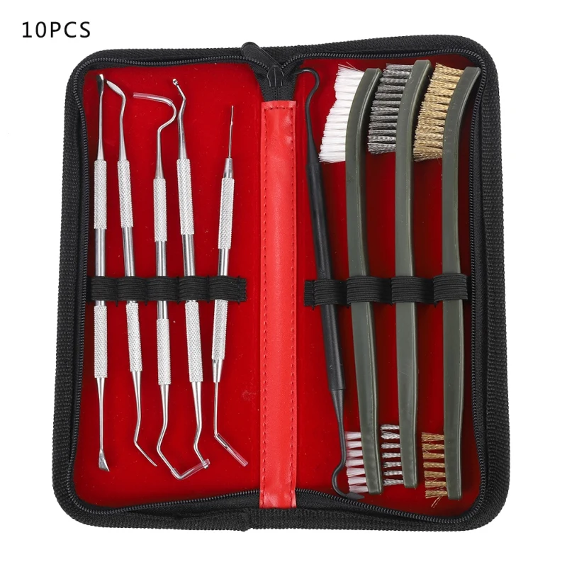 Weapon Cleaning Kit Universal Gun Hunting weapon Cleaning Nylon Brush Pick Tactical Rifle Pistol Gun Cleaning Set pick gun Tool
Weapon Cleaning Kit Universal Gun Hunting weapon Cleaning Nylon Brush Pick Tactical Rifle Pistol Gun Cleaning Set pick gun Tool