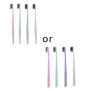 4 Pcs/ Set Bamboo Charcoal Nano Ultra Soft Oral Hygiene Toothbrush Solid Color
4 Pcs/ Set Bamboo Charcoal Nano Ultra Soft Oral Hygiene Toothbrush Solid Color
