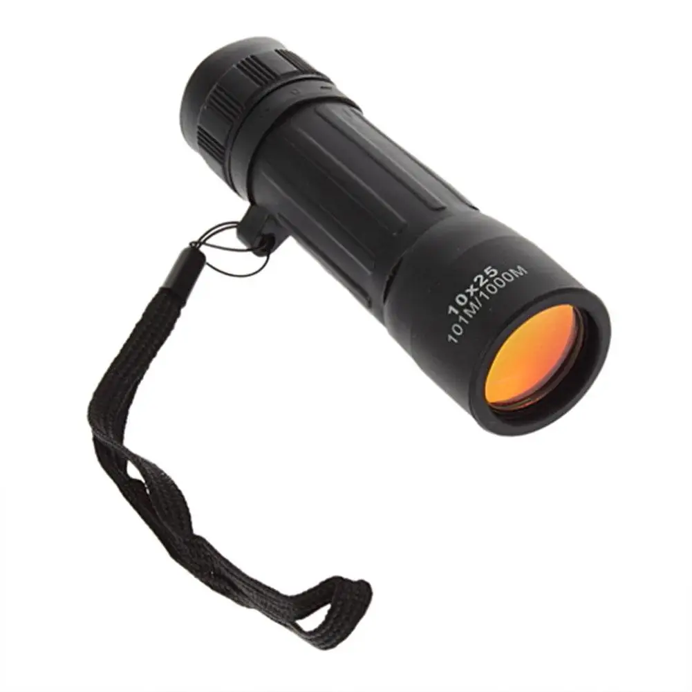 Portable Lightweight 10x25 Mini Monocular Telescope 101/1000M Fully multi-coated lens Compact Monocular with Carrying bag
Portable Lightweight 10x25 Mini Monocular Telescope 101/1000M Fully multi-coated lens Compact Monocular with Carrying bag
