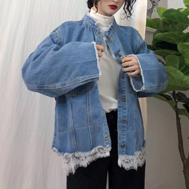 Autumn Casual Denim Jackets Women Vintage Tassel Button Pockets Jeans Coat Women's Jacket 2019 Fashion Female Outerwear Jeans
Autumn Casual Denim Jackets Women Vintage Tassel Button Pockets Jeans Coat Women's Jacket 2019 Fashion Female Outerwear Jeans