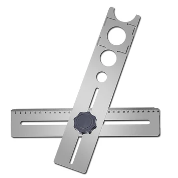 Multifunctional Portable Tile Hole Locator Puncher Adjustable Tile Fixing Decoration Accessory Measurement Tool
Multifunctional Portable Tile Hole Locator Puncher Adjustable Tile Fixing Decoration Accessory Measurement Tool