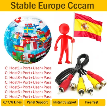 2020Newest most stable cccams for Europe spain portugal Satellite tv Receiver 7 lines bestest WIFI FULL HD DVB-S2 ccams
2020Newest most stable cccams for Europe spain portugal Satellite tv Receiver 7 lines bestest WIFI FULL HD DVB-S2 ccams