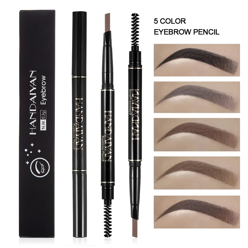 1PCS Professional Automatic Eyebrow Pencil Liner Eye Brow Pen with Brush Double-Ended Eye Brow Pen Waterproof Cosmetic Makeup
1PCS Professional Automatic Eyebrow Pencil Liner Eye Brow Pen with Brush Double-Ended Eye Brow Pen Waterproof Cosmetic Makeup