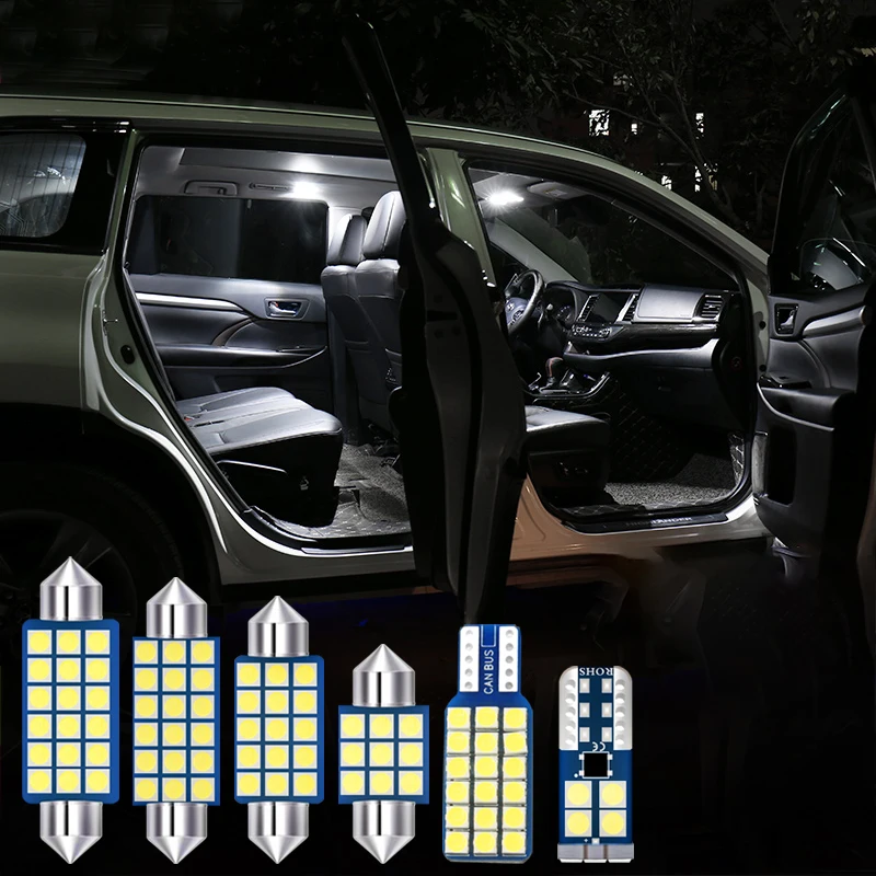 Для Mitsubishi Outlander 3 2013 2014 2015 2016 4x комплект ошибок автомобильная светодиодная лампа гирлянда для внутреннего