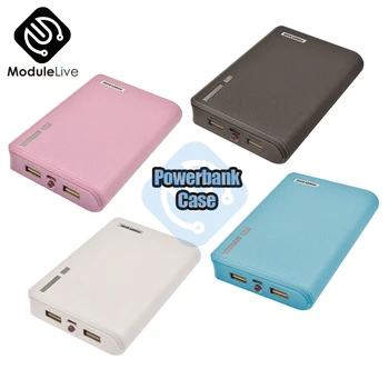 20000mAh 4X 18650 Power Bank Case Holder 5V 1A 2A Dual USB Mobile Power Charger Charging DIY Kits Shell Box Case For iPhone
20000mAh 4X 18650 Power Bank Case Holder 5V 1A 2A Dual USB Mobile Power Charger Charging DIY Kits Shell Box Case For iPhone
