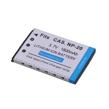 

1800mAh NP-20 CNP20 NP20 Battery for Casio EX-Z7 Z8 Z11 Z60 Z65 Z70 Z75 Z77 M1 M2 M20 S1 S2 S3 S20 S100 S500 S600 S770 S880