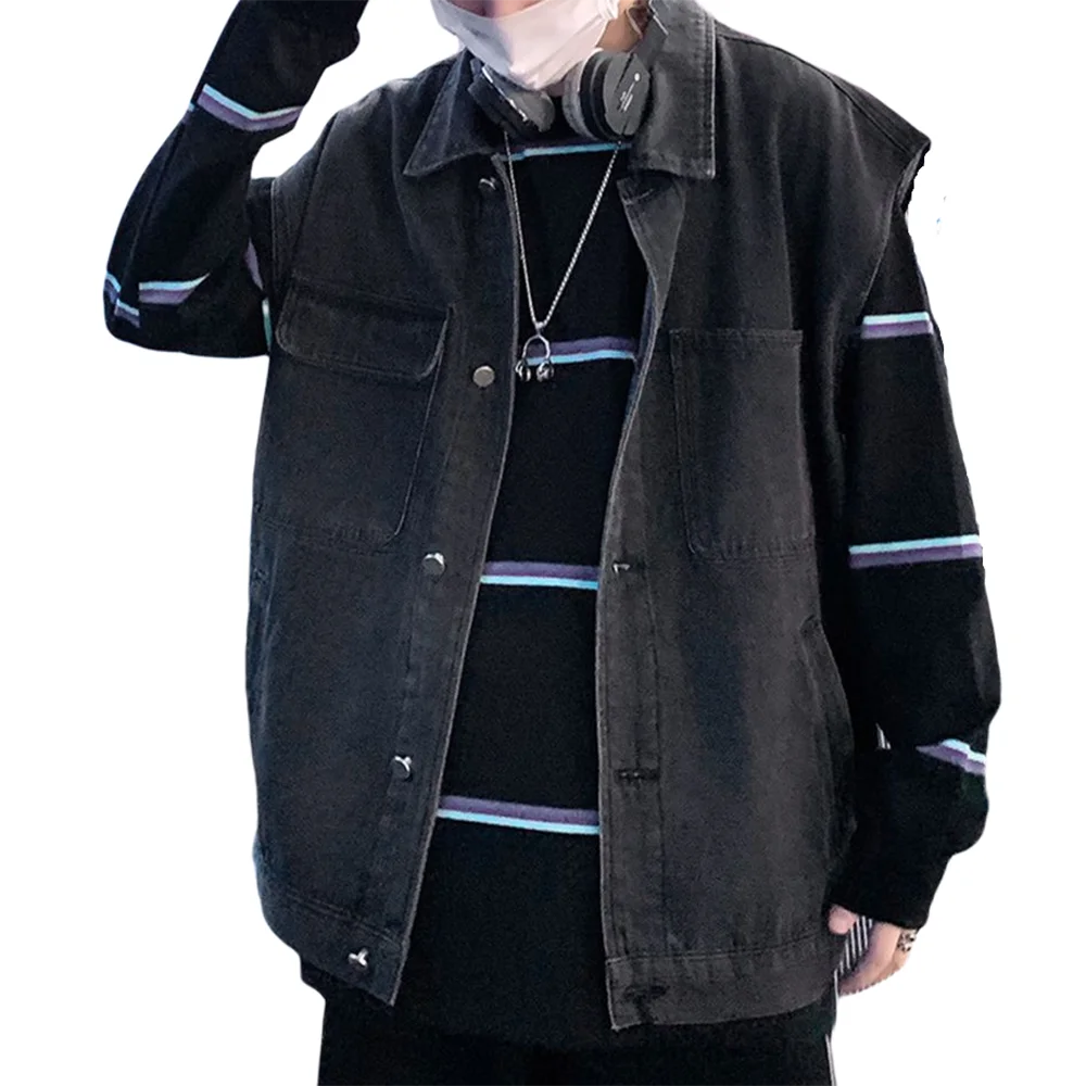 Mens Denim Vests Black Blue Denim Waistcoat Fashion Jeans Sleeveless Jacket Male Vest Tops
Mens Denim Vests Black Blue Denim Waistcoat Fashion Jeans Sleeveless Jacket Male Vest Tops