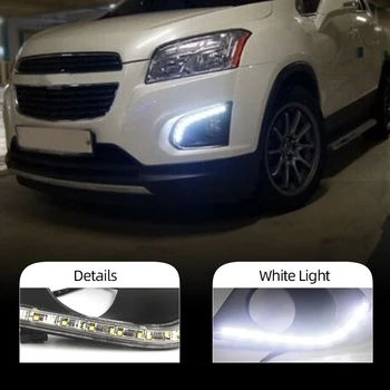 CSCSNL 2Pcs DRL For Chevrolet Chevy TRAX 2014 2015 2016 Daytime Running Lights fog lamp cover headlight 12V Daylight car-styling
CSCSNL 2Pcs DRL For Chevrolet Chevy TRAX 2014 2015 2016 Daytime Running Lights fog lamp cover headlight 12V Daylight car-styling