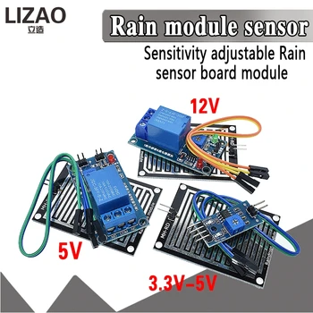 Snow Raindrops Detection Sensor Module Rain Weather Module Humidity For Arduino Relay Control Module Rain water sensor module
Snow Raindrops Detection Sensor Module Rain Weather Module Humidity For Arduino Relay Control Module Rain water sensor module