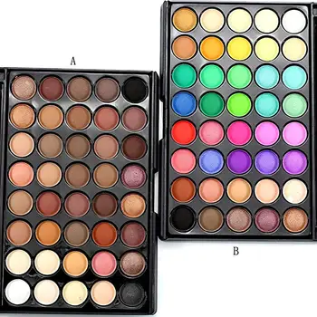 Professional Highlight Eyeshadow Palette Makeup set - 40 Colors Matte Shimmer Cosmetic Eye Shadows Pallet Powder Palette
Professional Highlight Eyeshadow Palette Makeup set - 40 Colors Matte Shimmer Cosmetic Eye Shadows Pallet Powder Palette