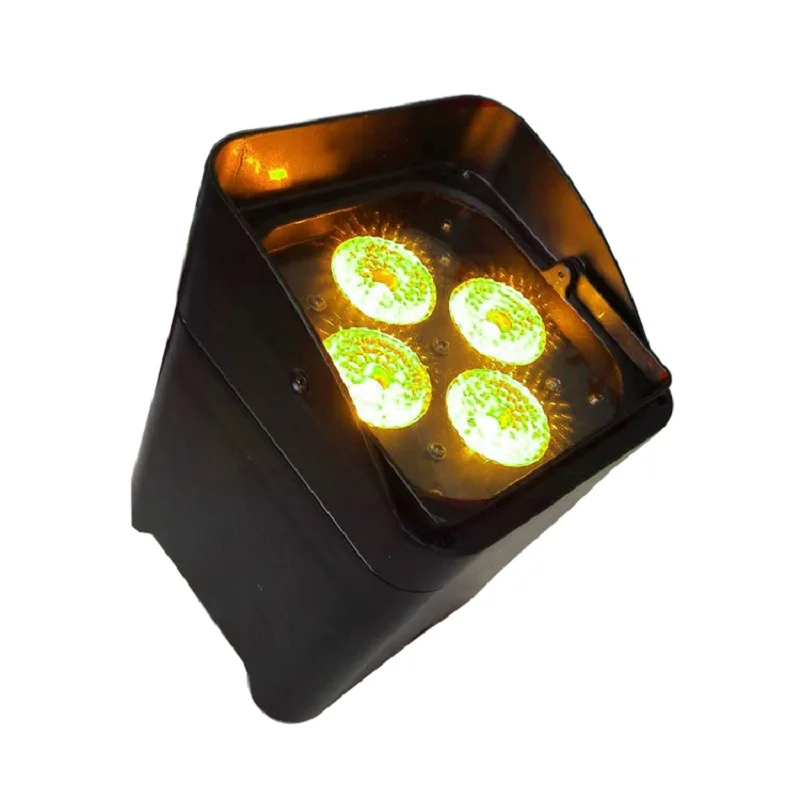 4pcs rgbwauv 6 in 1 wireless dmx led par light (15)
