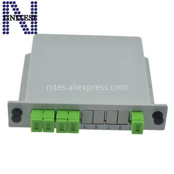 Free Shipping 5pcs 1*4 SC-APC Fiber Optical Splitter Box Cassette Card Inserting PLC Optical Splitter
Free Shipping 5pcs 1*4 SC-APC Fiber Optical Splitter Box Cassette Card Inserting PLC Optical Splitter