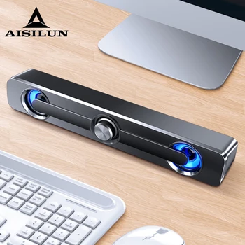 2020 Bluetooth USB Wired Powerful Computer Speaker TV Sound Bar Stereo Subwoofer Bass speaker Surround Box for PC Laptop Tablet 
2020 Bluetooth USB Wired Powerful Computer Speaker TV Sound Bar Stereo Subwoofer Bass speaker Surround Box for PC Laptop Tablet