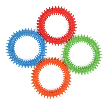 Silicone Spiky Sensory Toy Rings (4-Pack) Tactile Fidget Gadget - Quiet, Fidgeting and Support - Colorful, Stimulating Massage
Silicone Spiky Sensory Toy Rings (4-Pack) Tactile Fidget Gadget - Quiet, Fidgeting and Support - Colorful, Stimulating Massage
