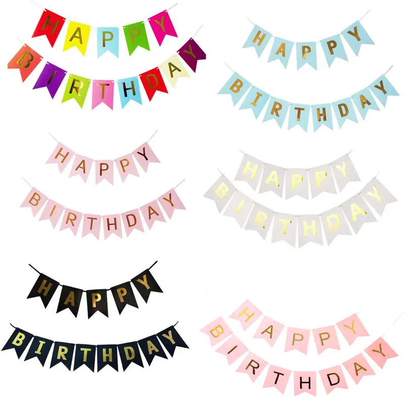 1Set Kids Paper Happy Birthday Banner Party Decorations Lovely Hang Pennants Garlands Baby Room Decorations Party Supplies Decor
1Set Kids Paper Happy Birthday Banner Party Decorations Lovely Hang Pennants Garlands Baby Room Decorations Party Supplies Decor