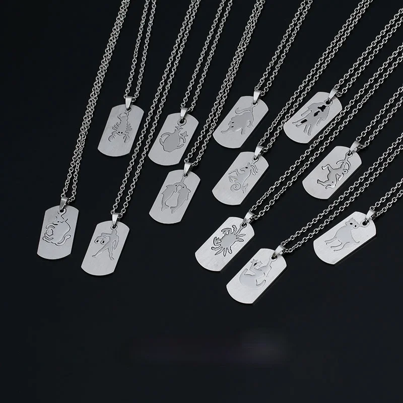 Fashionable European and American Men's and Women's Tide Brand Necklace Ancient Greece Zodiac Necklace Pendant
Fashionable European and American Men's and Women's Tide Brand Necklace Ancient Greece Zodiac Necklace Pendant