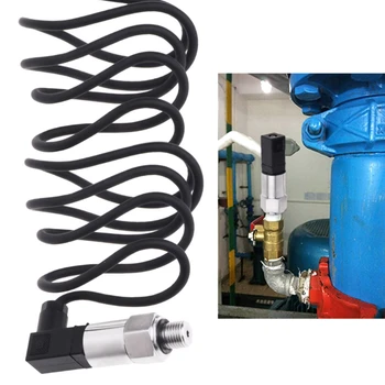 0-10bar 9-32VDC G1/4 4-20mA 0.5% Pressure Transmitter 30m 100feet length Pressure Transducer Sensor
0-10bar 9-32VDC G1/4 4-20mA 0.5% Pressure Transmitter 30m 100feet length Pressure Transducer Sensor