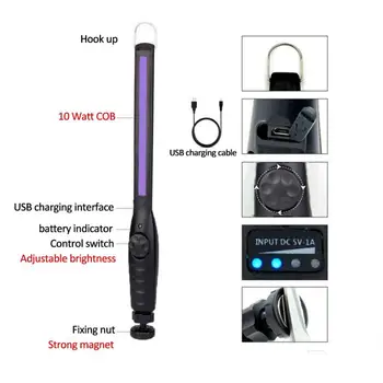 Portable UVC Lamp Sterilizer Ultraviolet UVC Light Germicidal Home Handheld UV + Ozone Disinfection Sterilizer Mites Lights Lamp
Portable UVC Lamp Sterilizer Ultraviolet UVC Light Germicidal Home Handheld UV + Ozone Disinfection Sterilizer Mites Lights Lamp