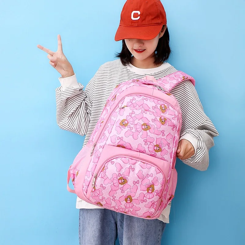 Waterproof Nylon Cloth Backpack School Bag INS Super Fire Primary School STUDENT'S Backpack Computer Travel Bag Cartoon Printed
Waterproof Nylon Cloth Backpack School Bag INS Super Fire Primary School STUDENT'S Backpack Computer Travel Bag Cartoon Printed