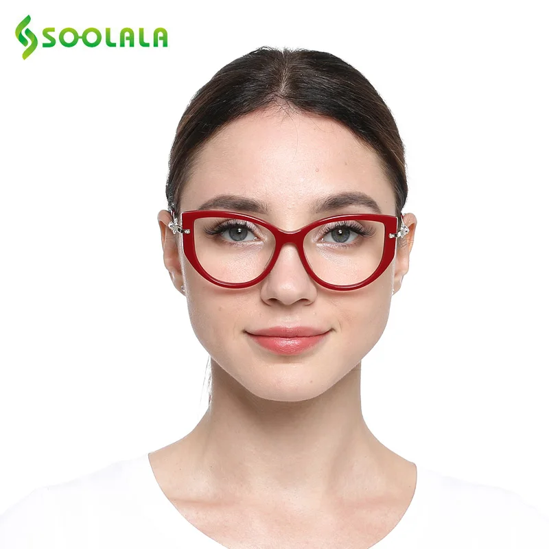 SOOLALA Optical Myopia Prescription Glasses Women Anti Blue Alloy Myopia Eyeglasses Nearsighted Glasses with Diopter
SOOLALA Optical Myopia Prescription Glasses Women Anti Blue Alloy Myopia Eyeglasses Nearsighted Glasses with Diopter