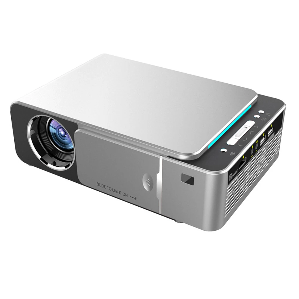 Фото T6 High Definition 1080P ProjectorsPortable Projector 1920*1080 Max Resolution Household LED Built-in Android system | Электроника