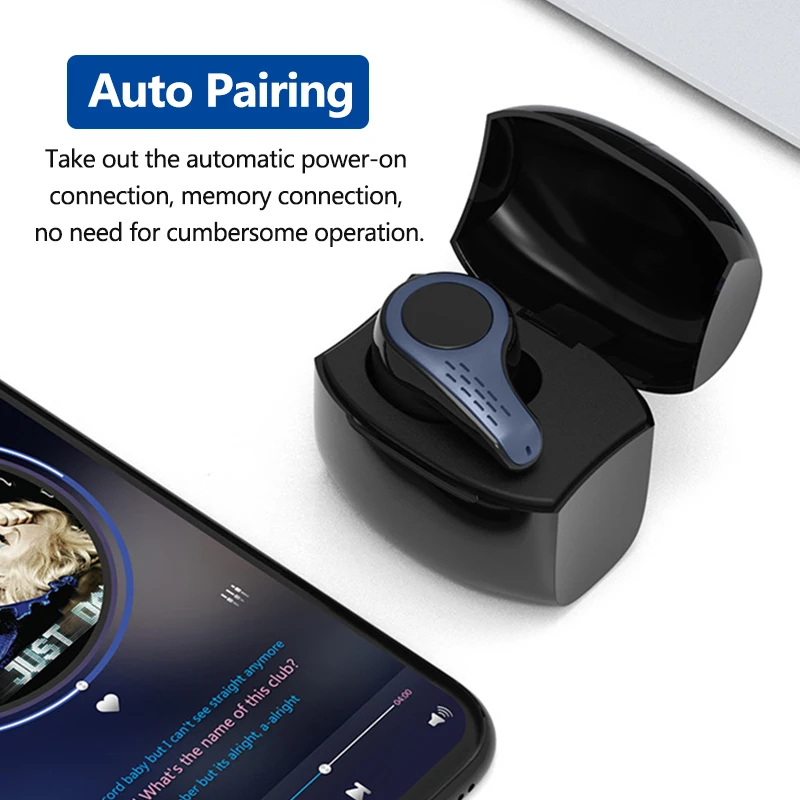 In-Ear Wireless Earbuds CVC8.0 Noise Cancelling Bluetooth 5.0 Earphone Touch Control Game Headset With Mic 16h Music Time
In-Ear Wireless Earbuds CVC8.0 Noise Cancelling Bluetooth 5.0 Earphone Touch Control Game Headset With Mic 16h Music Time