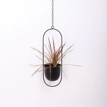 Geometric Iron Hanging Planter Vase Simple Design Plant Pot Modern Window Ceiling Planters Hanger for Small Succulent Cactus Her
Geometric Iron Hanging Planter Vase Simple Design Plant Pot Modern Window Ceiling Planters Hanger for Small Succulent Cactus Her