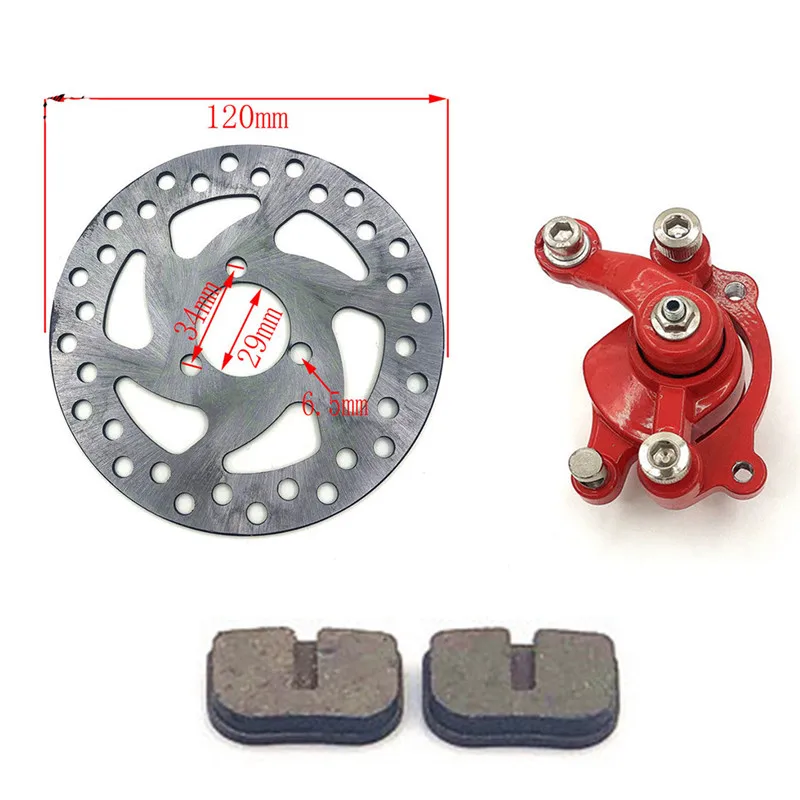 49CC Brake Disc Plate Gas Mini Dirt Bike Rear Disc Front Caliper Kit 120mm and Friction Plate Rotors Electric Scooter ATV
49CC Brake Disc Plate Gas Mini Dirt Bike Rear Disc Front Caliper Kit 120mm and Friction Plate Rotors Electric Scooter ATV