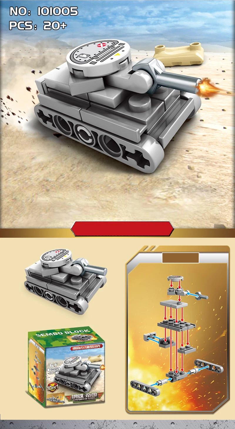 240PCS 10 IN 1 LegoINGlys Building Blocks Compatible With Toys 2020 Brick Block Military Warship Aircraft Tank Figures For Boy (9)